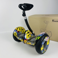 Гіроскутер Segway Ninebot Mini Гіроборд З Ручкою Жовтий графіті, Фото - 5