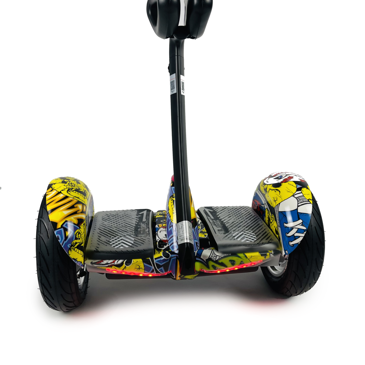 Гіроскутер Segway Ninebot Mini Гіроборд З Ручкою Жовтий графіті, Фото - 2