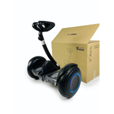 Гіроскутер Segway Ninebot Mini Гіроборд З Ручкою Чорний з підсвіткою колес