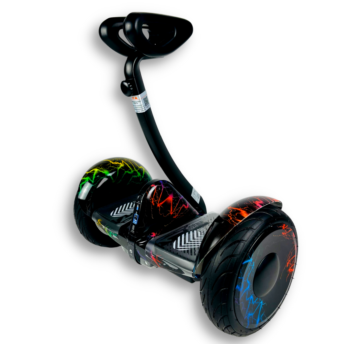 Гіроскутер Segway Ninebot Mini Гіроборд З Ручкою Кольорова блискавка