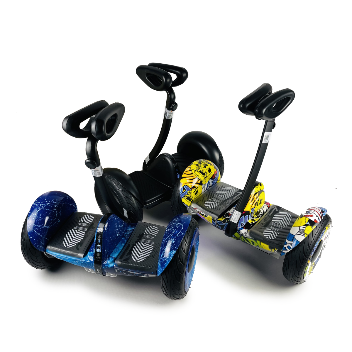 Гіроскутер Segway Ninebot Mini Гіроборд З Ручкою Синій космос, Фото - 3