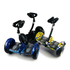 Гіроскутер Segway Ninebot Mini Гіроборд З Ручкою Синій космос, Фото - 3
